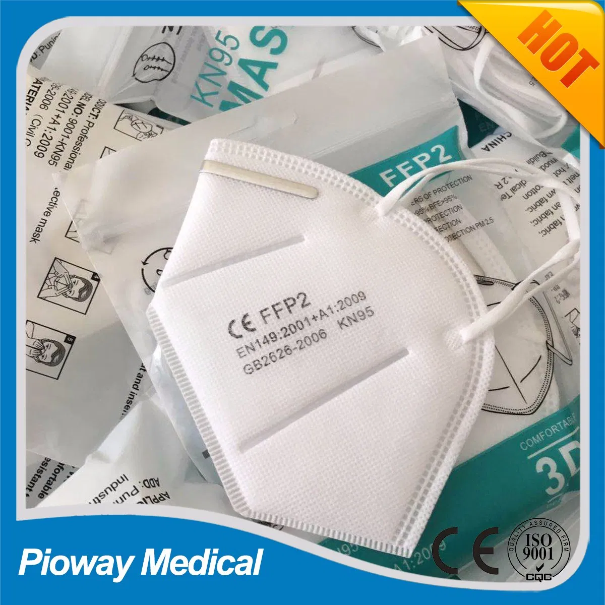 Máscara bucal de nível Kn95 com preço de fábrica e função à prova de poeira antiembaçante N95 máscara respiratória