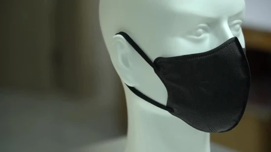 Máscaras faciais descartáveis ​​Xiantao Factory Black Morandi Medical Mask